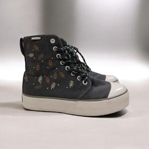 Bangs Forest Fern Platform High Top Size 6.5